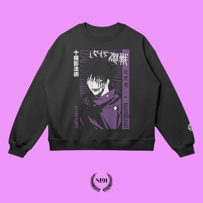Jujutsu Kaisen sweatshirt - Deep Black