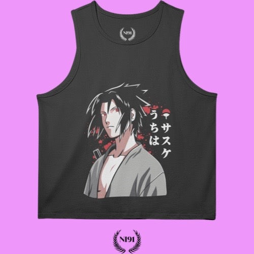 Uchiha Tank Top - Sasuke Apparel