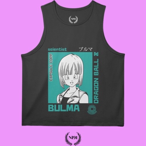 Anime x Tank Top | Bulma