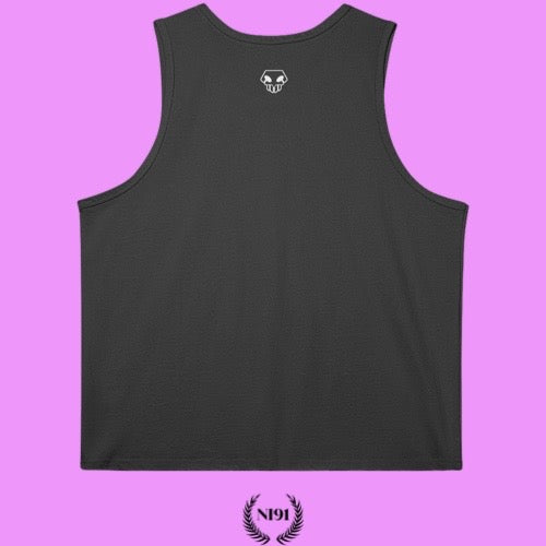 Bleach Tank Top - Deep Black (back)