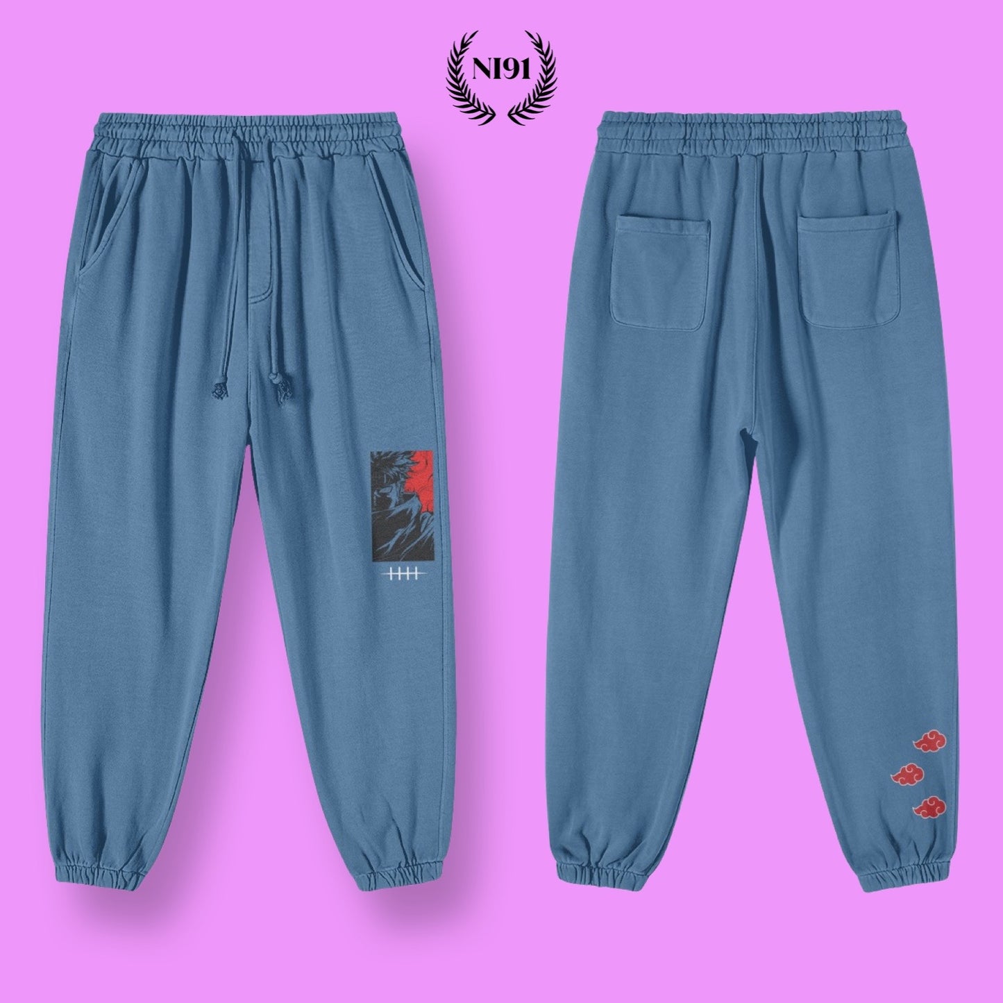 pain sweatpants - blue