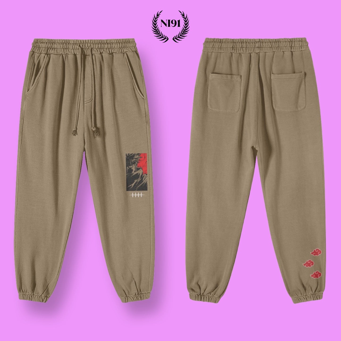 pain sweatpants - bronze