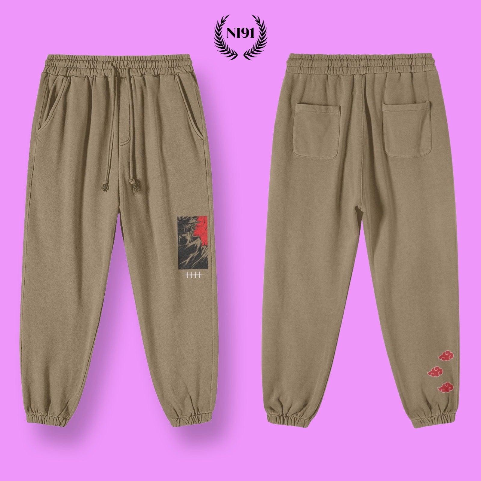 pain sweatpants - bronze