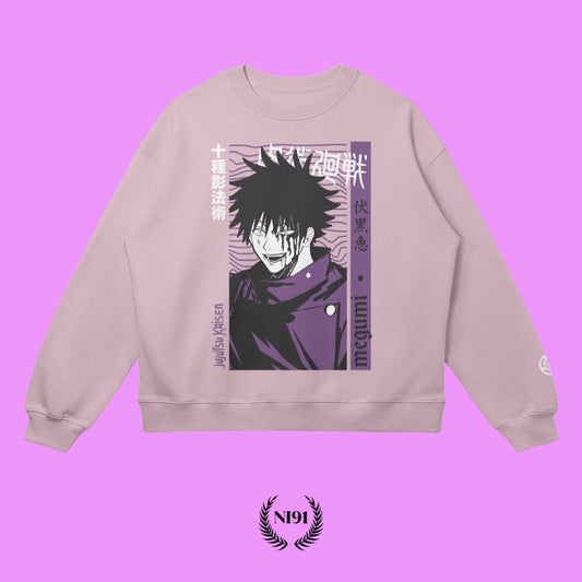Jujutsu Kaisen sweatshirt - Pure Pink (front)